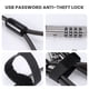 thumbnail image 5 of Bloqueo antirrobo con contraseña USB de seguridad, utilizado para la función antirrobo en portátiles, tabletas, proyectores y televisores., 5 of 8