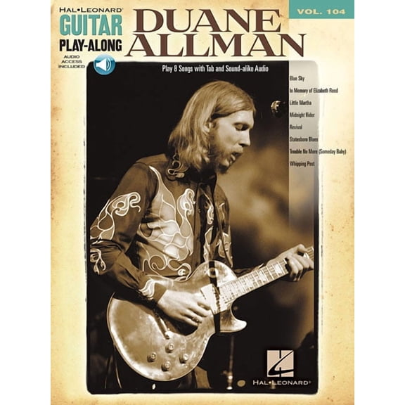 Hal Leonard Guitar Play-Along Duane Allman, Book 104, (Paperback)