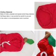 thumbnail image 3 of XL Ropa para mascotas Sudadera con capucha para perros - Ropa para clima frío con forma de fruta Traje para cachorros y gatos, 3 of 5