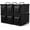 Tactical Black, variant on Homestead 50 Cal Ammo Can 6 pack – M2A1 Military Metal Ammo Storage Box, Airtight Waterproof Ammo Case, Heavy Duty Steel Ammo Crate for Storage, Dark Brown