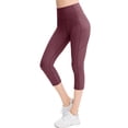 thumbnail image 1 of Top deportivo de invierno negro de felpa para mujer, para correr, yoga, de manga larga, elástico, ajustado, con cuello redondo, 4/S,:;:;, 1 of 7