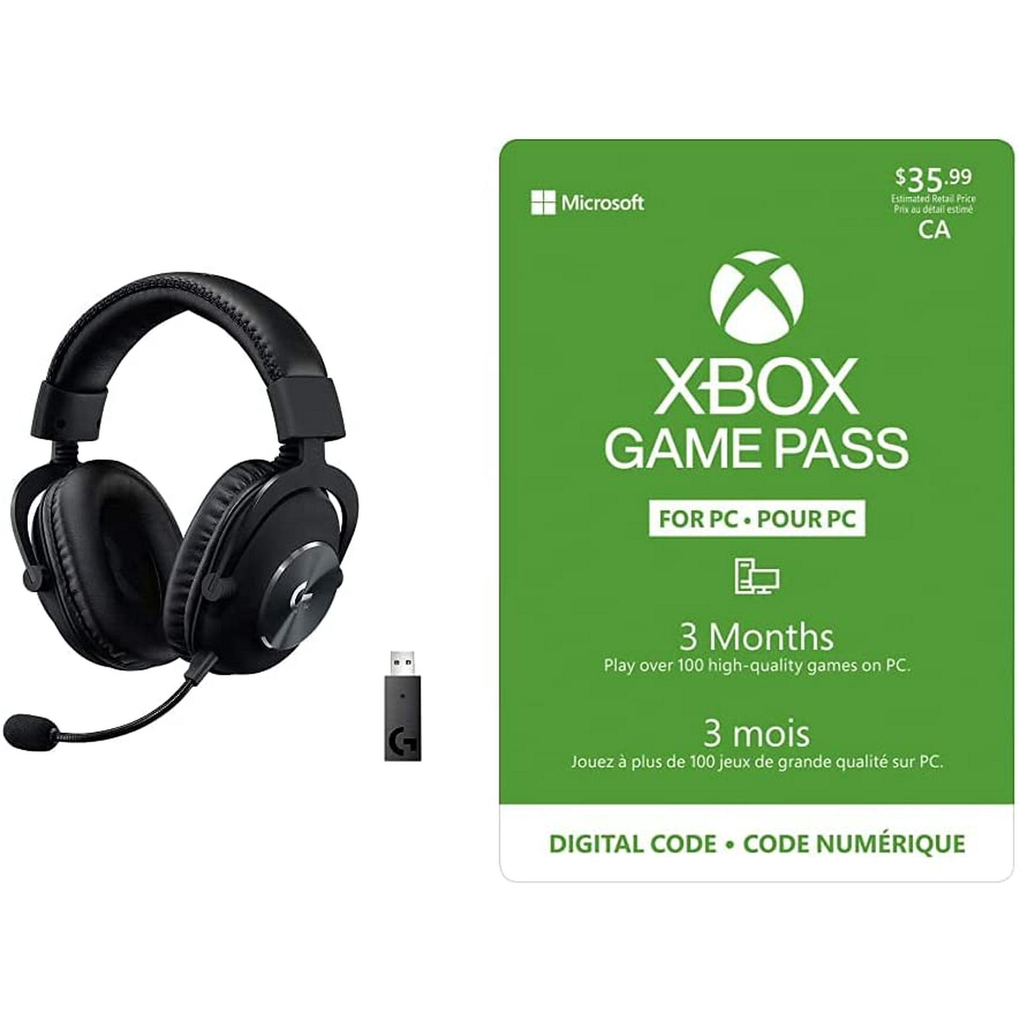 op gang brengen Hoofdstraat band Logitech G Pro X Wireless Gaming Headset with Microsoft Xbox Game Pass for PC – 3-Month Membership | Walmart Canada op gang brengen Hoofdstraat band Logitech G Pro X Wireless Gaming Headset with Microsoft Xbox Game Pass for PC – 3-Month Membership | Walmart Canada