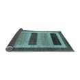 thumbnail image 2 of Ahgly Company Indoor Square Abstract Light Blue Modern Area Rugs, 7' Square, 2 of 4