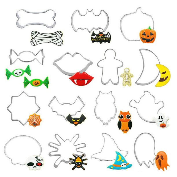 Bewildely Molde para galletas, decoración de Halloween, accesorio DIY, mano de obra, accesorios para el hogar, capacidad Manual exquisita, Herramientas y accesorios para hornear