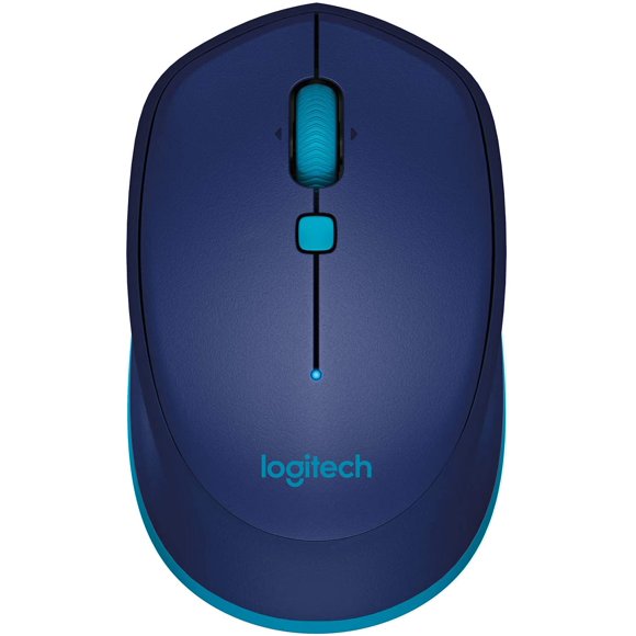 ATTOE M535 Souris Bluetooth – Souris Sans Fil Compacte avec Autonomie de 10 Mois, Fonctionne avec Tout Ordinateur, Portable Ou Tablette Compatible Bluetooth Fonctionnant sous Windows, Mac OS, Chrome Ou Android, Bleu