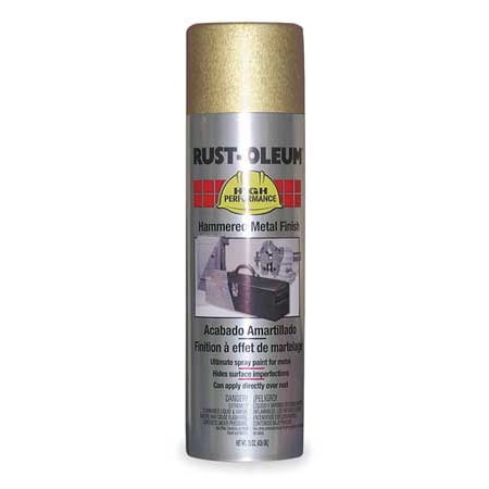 RUST-OLEUM 209563 Spray Paint,Metal Gold,15 oz. (Best Gold Spray Paint For Metal)