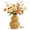 Khaki, variant on Boho Wicker Vase, Gourd Shaped Rattan Vase for Dried Flowers and Faux Florals, Lightweight Woven Decorative Vase for Farmhouse Rustic Home Décor, Entryway Shelf Coffee Table