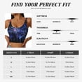 thumbnail image 6 of Lsque Glasses And Fireworks Printed Women'S Sports Bra, Compression, Moisture Wicking, High-Impact Sports Bra For Women,Supportive sports bra-Small, 6 of 9