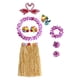 thumbnail image 2 of Falda hawaiana Faldas de baile Luau Falda de rafia Gafas Accesorios de disfraz para Longitud de la falda 60 cm, 2 of 9