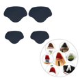 thumbnail image 3 of kurtrusly Semelles Ajustables pour Talons Hauts, Réparation de Talons Personnalisable, Bleu Foncé 1Set, 3 of 6