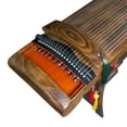 thumbnail image 6 of MI&VI 21-String Guzheng Paulownia Wood Guzheng Chinese Zither Instrument with Thick Carry Bag and Stand (168cm, Single Wood), 6 of 6