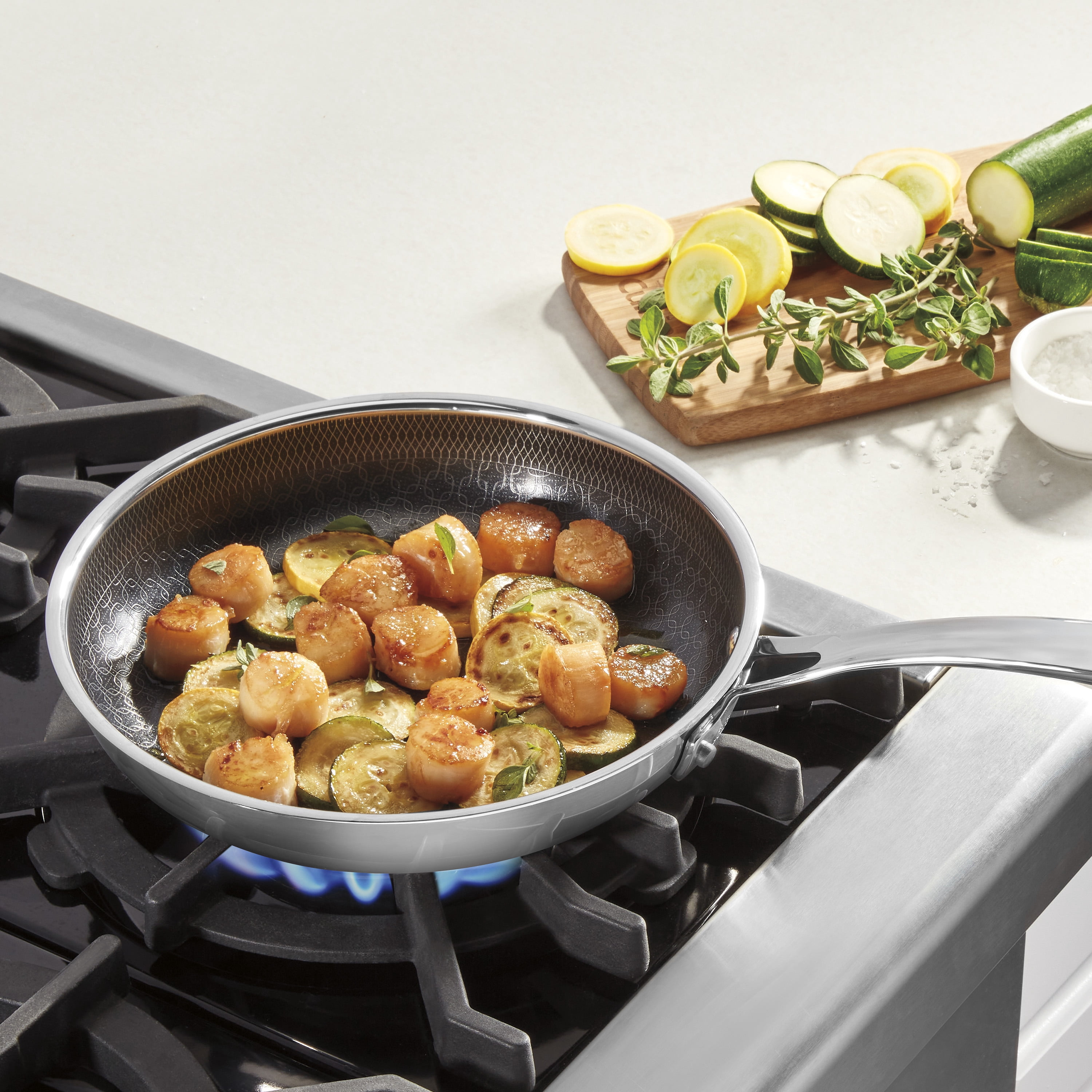Cuisinart FusionPlus™ Stainless Steel 10" Skillet, FPS22-24