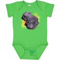 thumbnail image 3 of Inktastic Colorful Lurking Gator Boys or Girls Baby Bodysuit, 3 of 5