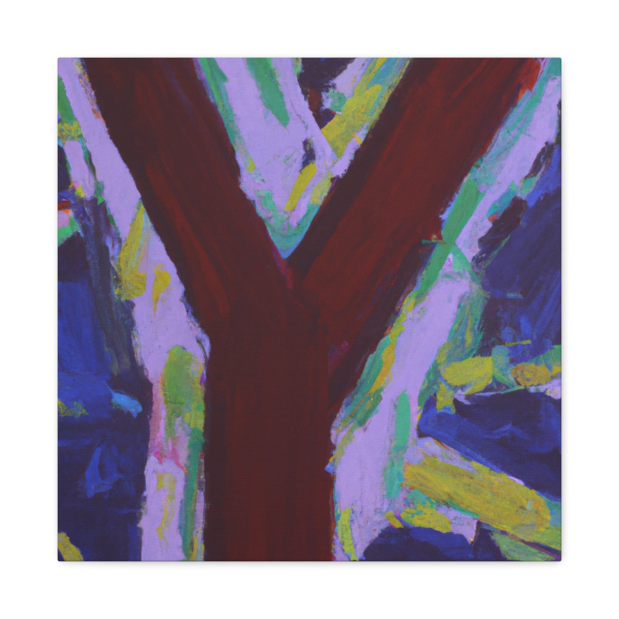 "Reflections of Y Across" - Canvas