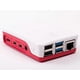 thumbnail image 3 of Raspberry Pi 4B Case Classic Red and White, 3 of 4