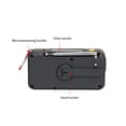 thumbnail image 2 of USB AM/FM Radios Manivela SOS Emergencia Wind-up Radio LED Linternas (Blanco), 2 of 7