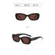 thumbnail image 2 of Primavera y verano viajes moda tendencia hombres y mujeres gafas de sol gafas de sol color café ShuxiuWang 9024715096180, 2 of 2