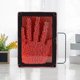 thumbnail image 2 of Adorno De Modelo De Mano 3D Clon Hand Models Rainbow Pin Art Impresión Juguete Aguja Pintura Juguete (Rojo) Tmvgtek libre de BPA, 2 of 9