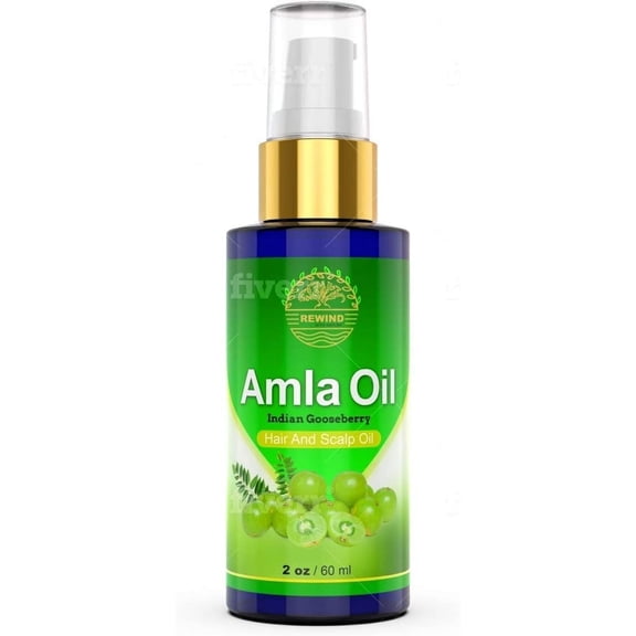 Amla Oil - Pure 100% Natural Amla Oil for Hair Growth, Helps With Premature Greying -Darkens Hair Naturally, Pump Spray 60ml