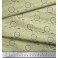 thumbnail image 3 of Soimoi Polyester Crepe Fabric Bicycle Transport Printed Craft Fabric by The Yard 42 Inch Wide, 3 of 3
