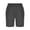 Dark Gray#mens shorts, variant on Mens Cotton Shorts 9 Inch Inseam Elastic Waist Drawstring Lightweight Casual Workout Lounge Beach Jersey Sweat Shorts Black,L