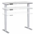 thumbnail image 1 of Pemberly Row 48W Height Adjustable Desk in White - Engineered Wood, 1 of 10