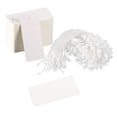 thumbnail image 3 of 200 Pieces Price Tags with Attached Fastener String Clothing Labels Marking Tags White, 3 of 8