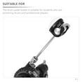 thumbnail image 2 of Shisuyan Felt Drum Beater Pedal Practical Percussion Instrument Kick Drum Accessory, 2 of 8