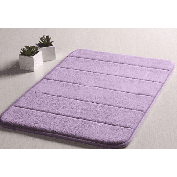 Anti Slip Bathroom Rug Memory Foam Water Absorbing Bathroom Mat 40 X 60cm Walmart Com Walmart Com