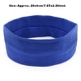 thumbnail image 4 of Sonducket Moda Yoga Correr Diadema Elástica Estilo simple Sólido Atlético Bandas para el cabello Secado rápido Niñas Accesorios para el cabello Azul Type3 Sonducket AP008817-18, 4 of 6