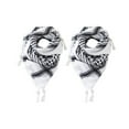 thumbnail image 6 of Keffiyeh Scarf Palestinian Shemagh Original Arab Kufiya White Black 2024 9CW6 J1S6, 6 of 6