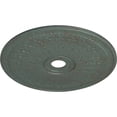 thumbnail image 3 of 29 1/8"OD x 3 5/8"ID x 1"P Oakleaf Ceiling Medallion (Fits Canopies up to 6 1/4"), Hand-Painted Cloud Burst Crackle, 3 of 6