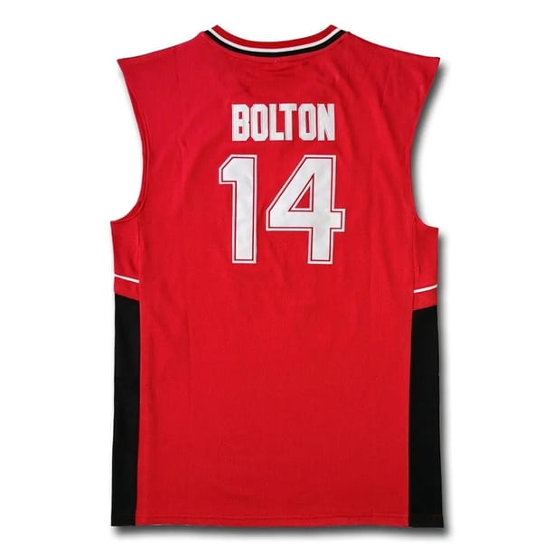 WILDCATS ユニフォーム Zac Efron Troy Bolton East High School Wildcats No 14 Red Retro