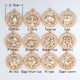 thumbnail image 1 of Colgante de collar de diamantes con imagen gráfica de letras y símbolos de las 12 constelaciones, accesorios de bricolaje, 1 of 5
