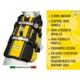 thumbnail image 2 of Cressi DLJ Dog Life Jacket Dog Life Jackets, Black/Yellow, 3XS C97, 2 of 3