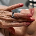 thumbnail image 3 of EeaseMX Anillo de moda para pareja con pantalla inteligente de temperatura (n.° 6), 3 of 8