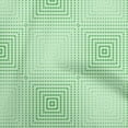 thumbnail image 1 of oneOone Rayon Green Fabric Geometric Craft Projects Decor Fabric Printed By The Yard 56 Inch Wide, 1 of 4