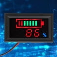 thumbnail image 1 of DC6~120 V Digital LED Battery Monitor, Battery Meter, Motorcycles Bikes Lithium Battery,-Acid Battery, 1 of 8