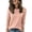 08-Pink, variant on Women's Crew Neck Long Sleeve Knit Sweater, Casual Pullover Soft Lightweight Basic Knit Top for Fall Winter Daily Layering Wear 12-Yellow M