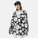 thumbnail image 3 of Balery Daisy Floral Sudadera ligera de manga larga con capucha y protección solar UPF 50+ para hombre y mujer, ideal para pesca y running-Large, 3 of 7