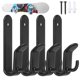 thumbnail image 1 of Pinzas de montaje en pared para tablas de snowboard Rolitwils, de acero con protección de goma, 1 of 7