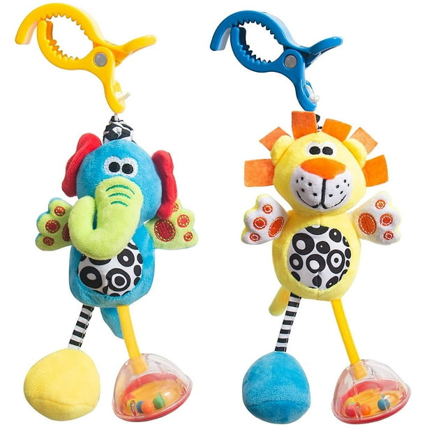 Sonajero colgante para bebe juguetes para cochecito con campanillas juguetes para asiento de coche para cuna de recien nacido sonajeros para bebe de 3 6 9 y 12 meses regalo p Walmart en linea