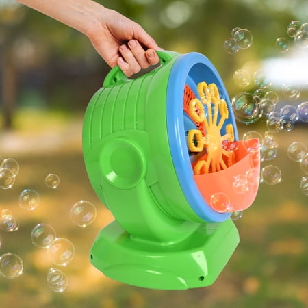 PLAY DAY MEGA BUBBLE BLOWER WITH 12 FL OZ SOLUTION FOR CHILDREN AGES 3 AND UP