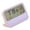 Pink, variant on Digital Alarm Clock for Bedroom Desk Clocks with Day of Week Temperature Weather Digital Clock Duals Alarms