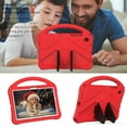 thumbnail image 3 of ELEHOLD Kids Friendly Case for Samsung Galaxy Tab A8 10.5 inch (2022) EVA Full Body Protective with Kickstand Handle Grip Shockproof Anti-Scratch Case for Galaxy Tab A8 10.5 inch,Red, 3 of 6