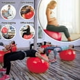 thumbnail image 5 of 75cm Yoga Ball, Exercise Ball for Fitness, Stability, Balance & Birthing, Anti Burst Professional Quality Design Balance Ball Pilates Core&Workout Bal, 5 of 5