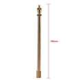 thumbnail image 3 of Garosa Brass Auto Tire Valve Stem Extension Pole Caps Extender Straight Bore, Brass Tire Valve Extension, 3 of 7