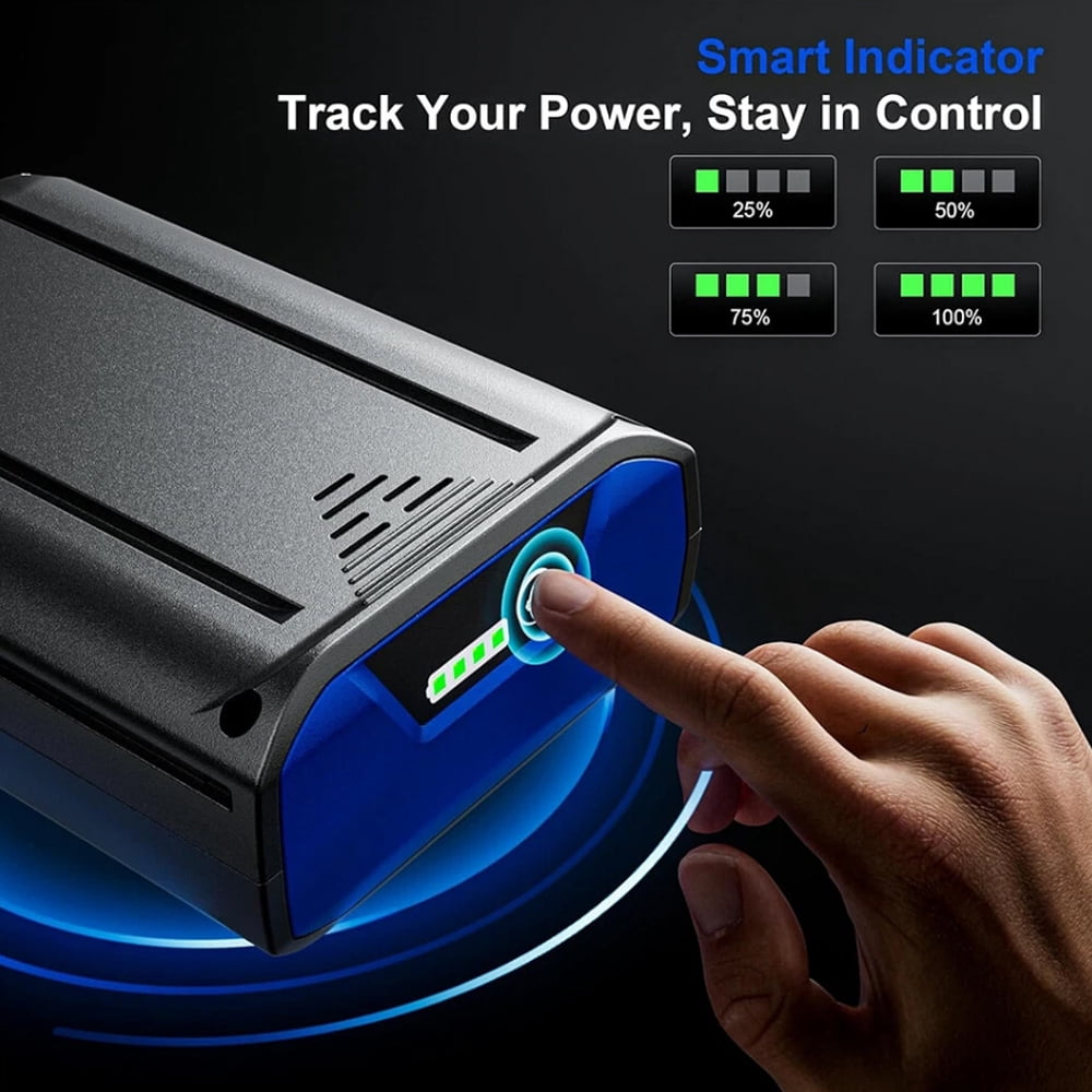 Replacement for Kobalt 40V Battery: 6.0Ah Lithium ion Replace for 40 Volt Max Batteries KB-540-06 KB440-06‎ KB240-06 KB2540C-06 KB640-03 Cordless Power Tool Battery