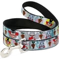 thumbnail image 1 of Buckle-Down Pet Leash - Cali Bear Silhouette & Star CALIFORNIA REPUBLIC - 4 Feet Long - 1 2" Wide, 1 of 1