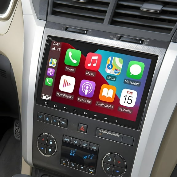 Gsuatey Car Stereo for Chevrolet Traverse 2009-2014, 8 Inch Touch Screen CarPlay Android Auto Car Radio Bluetooth GPS Navigation HiFi WiFi FM SWC Backup Camera MIC